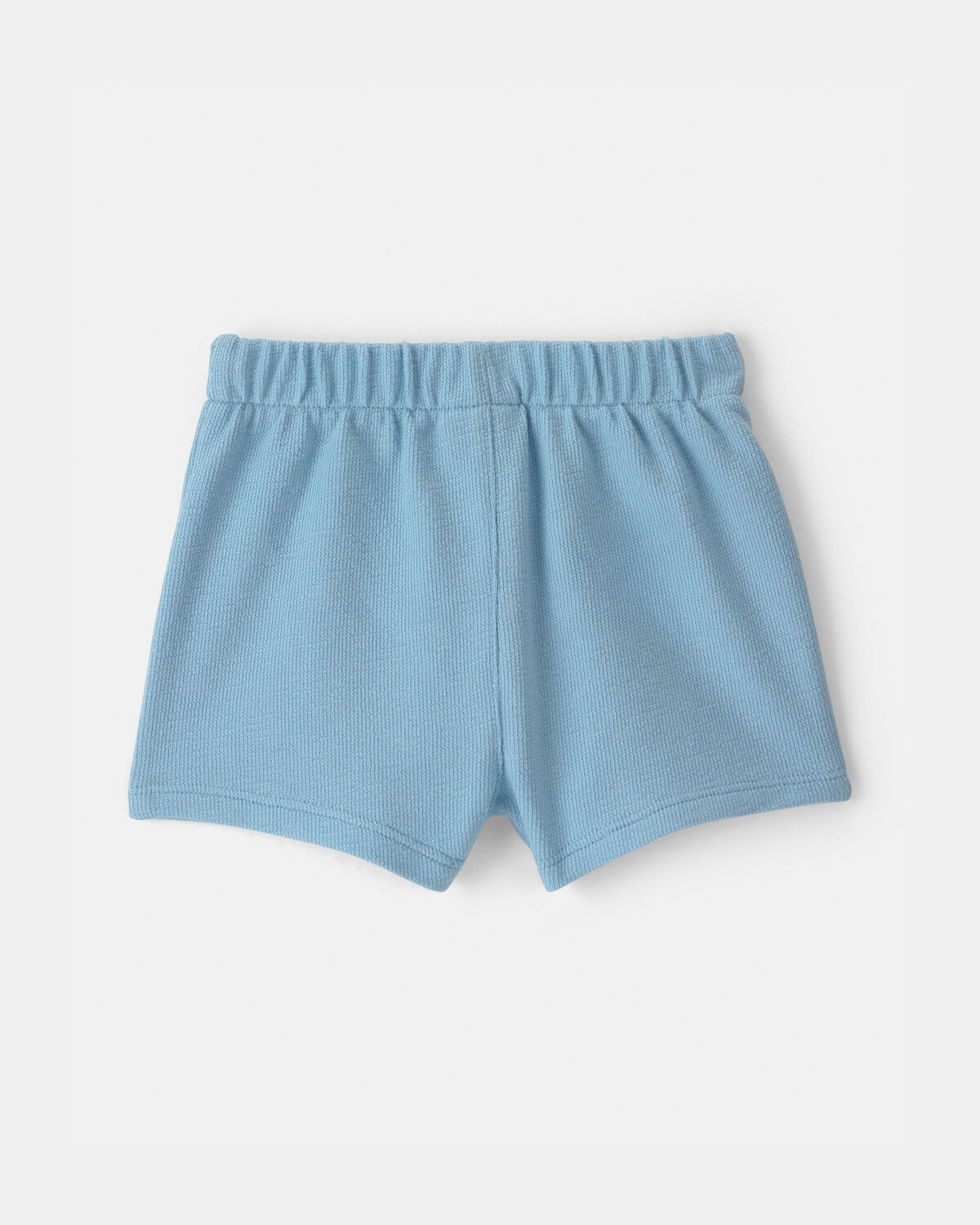 Baby Boy Drawstring Shorts - Blue 2 Baby Boy Drawstring Shorts - Blue
