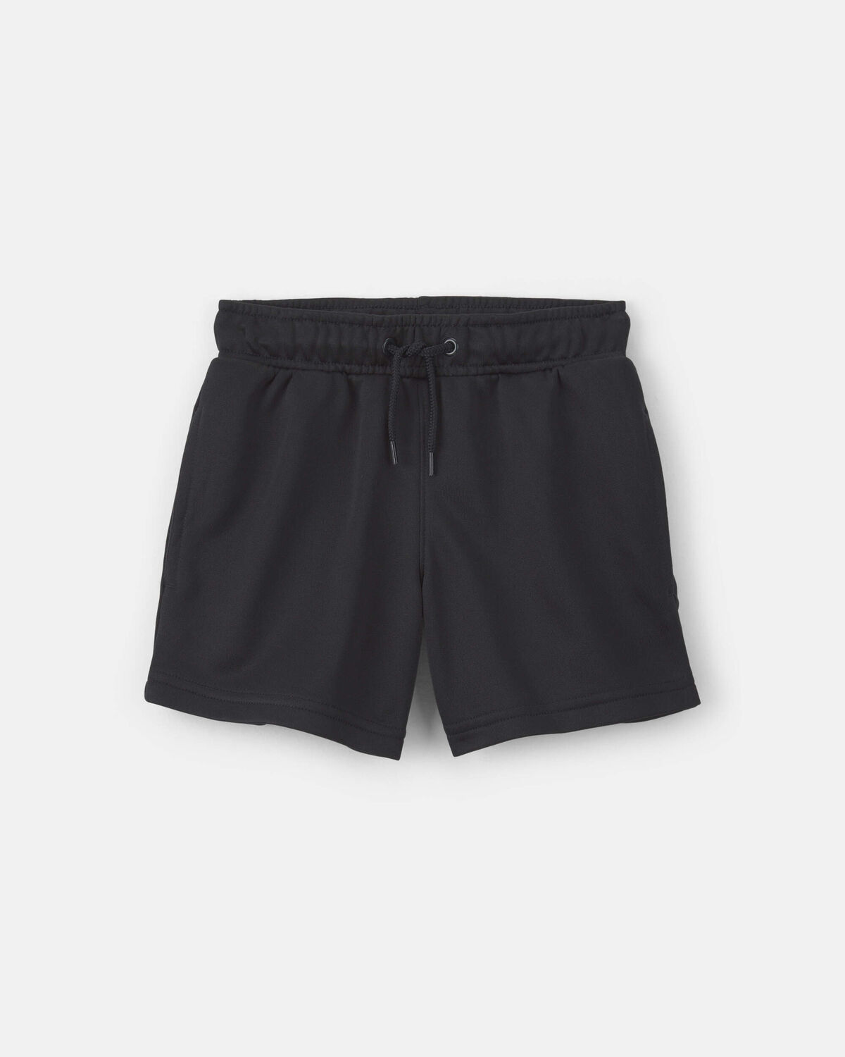 Toddler Boy French Terry Active Shorts - Black
