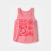 Girls 'Vacay Today' Beach Graphic Tank - Pink