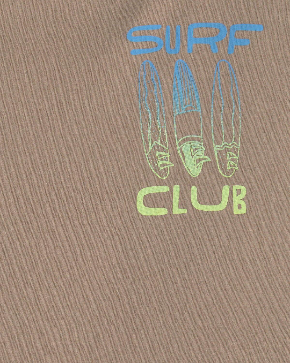Boys 'Surf Club' Graphic Tank - Brown