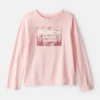 Girls Vintage OshKosh B'Gosh Long-Sleeve Graphic Tee - Pink