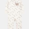 Baby Tiger Print 2-Way Zip Cotton Sleep & Play Pajamas - Ivory 8 Baby Tiger Print 2-Way Zip Cotton Sleep & Play Pajamas - Ivory