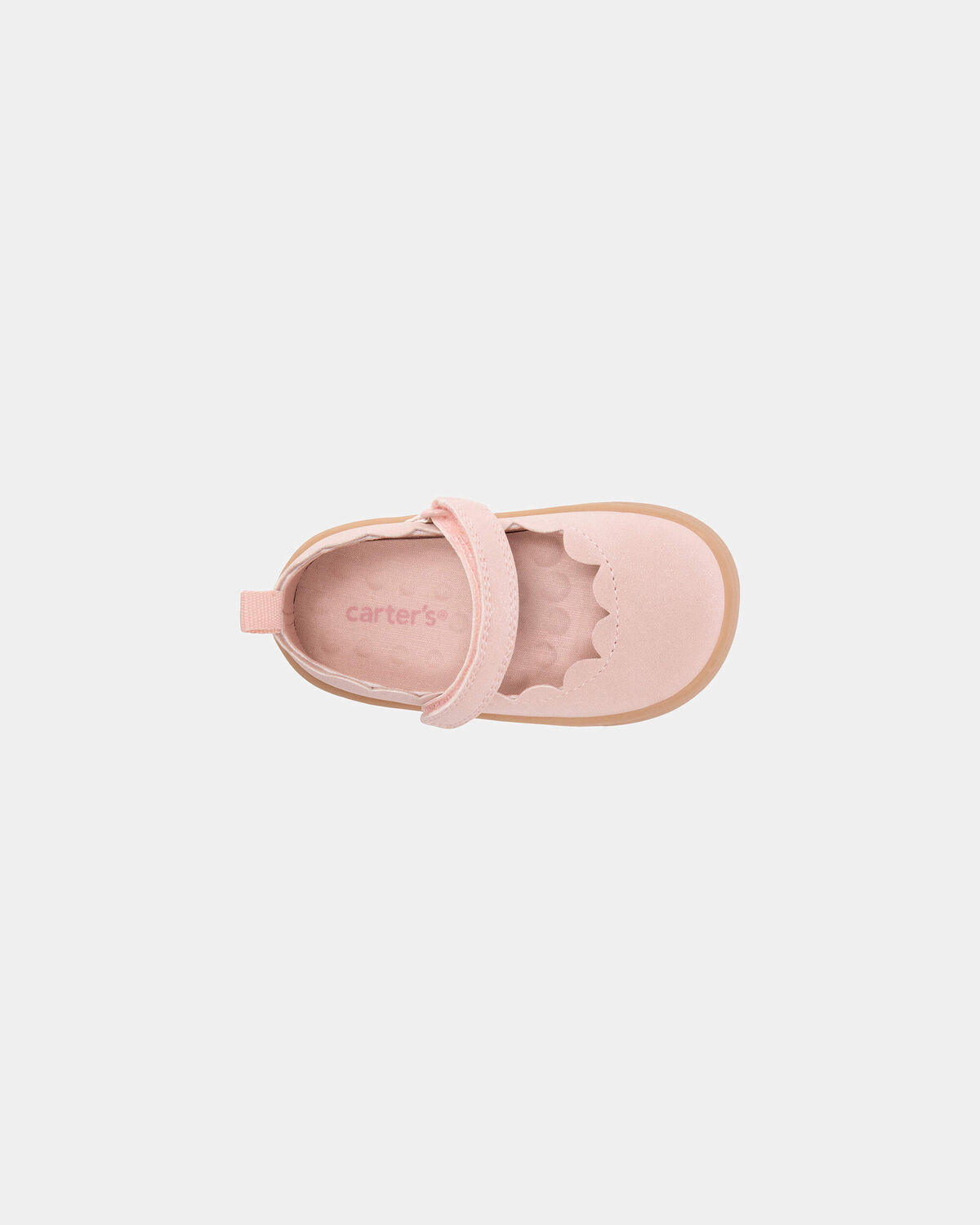 Baby Girl Every Step® First Walker Glitter Dress Shoes - Pink 4 Baby Girl Every Step® First Walker Glitter Dress Shoes - Pink