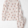 Toddler Girl 2-Piece Organic Cotton Ribbed Pajama Set in Strawberry Print 7 Toddler Girl 2-Piece Organic Cotton Ribbed Pajama Set in Strawberry Print