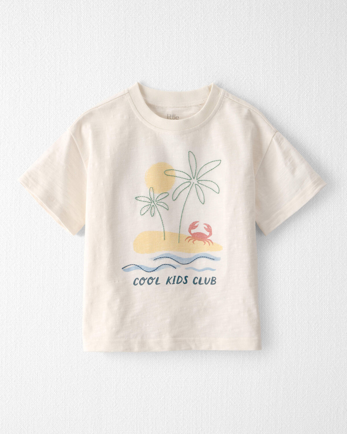 Toddler Organic Cotton 'Cool Kids Club' Tee