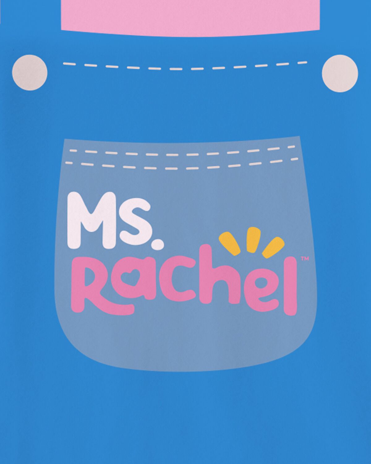 Toddler Girl Ms. Rachel Short Sleeve Graphic Tee - Pink/Blue 2 Toddler Girl Ms. Rachel Short Sleeve Graphic Tee - Pink/Blue