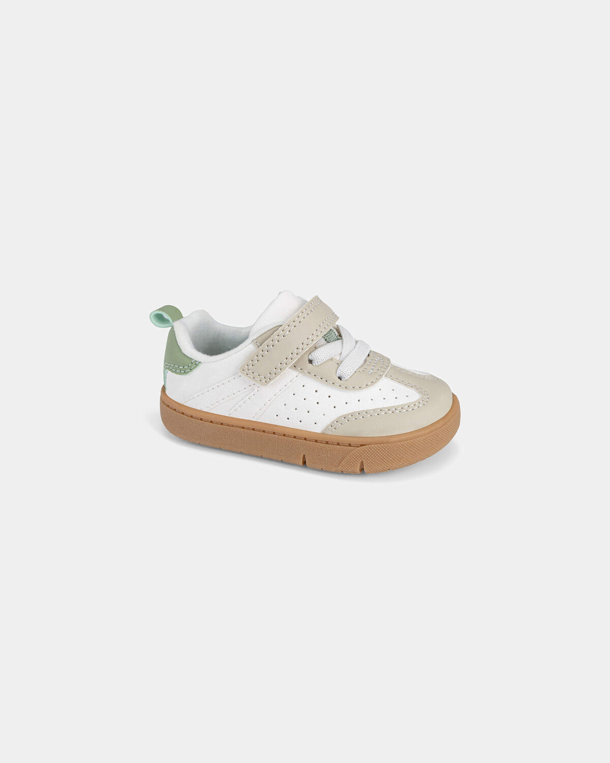 Baby Boy Every Step® First Walker Casual Shoes - Tan/White 1 Baby Boy Every Step® First Walker Casual Shoes - Tan/White