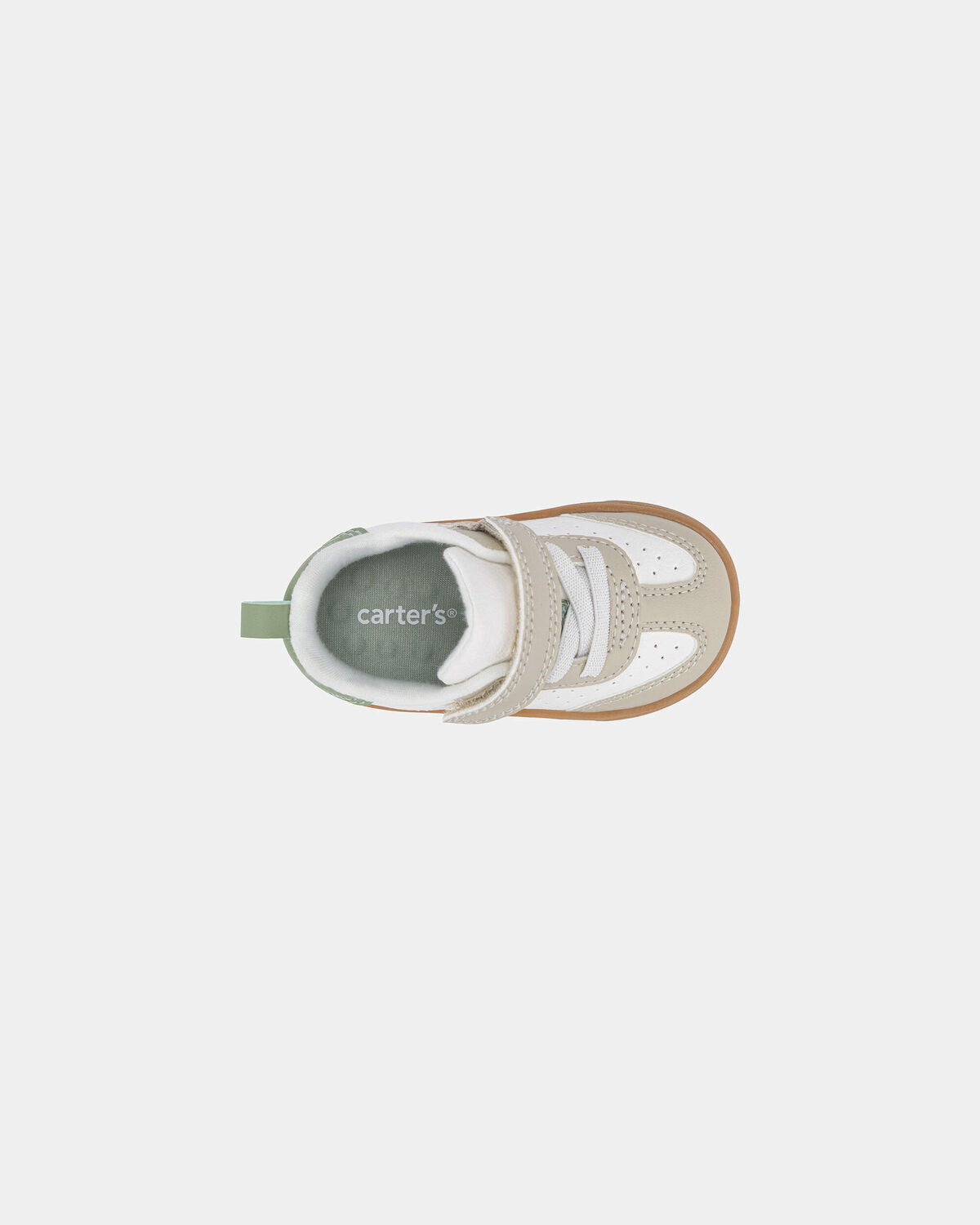 Baby Boy Every Step® First Walker Casual Shoes - Tan/White 4 Baby Boy Every Step® First Walker Casual Shoes - Tan/White