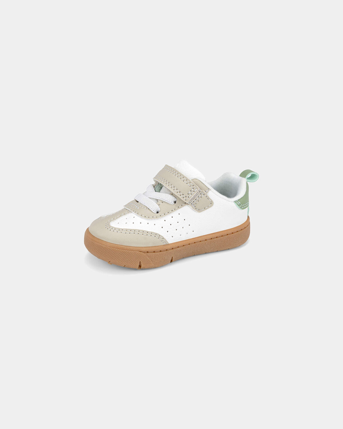 Baby Boy Every Step® First Walker Casual Shoes - Tan/White 6 Baby Boy Every Step® First Walker Casual Shoes - Tan/White