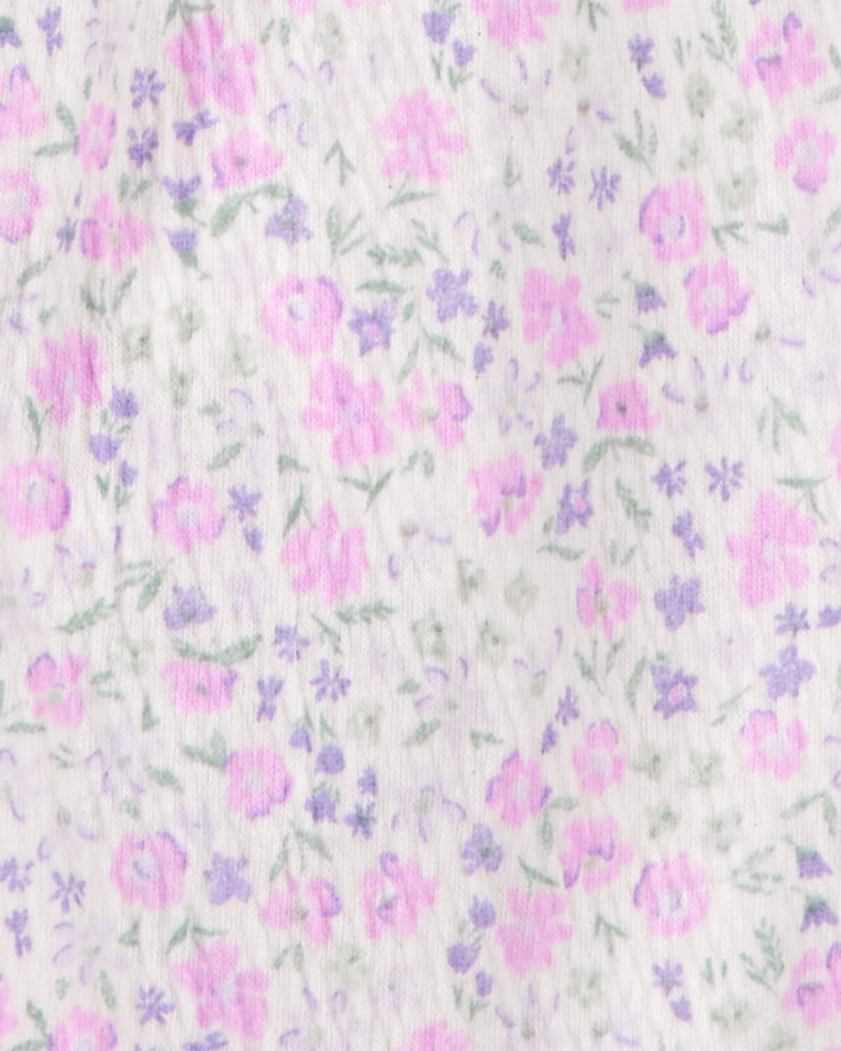 Baby 2-Piece Floral Jumpsuit & Headwrap - Purple