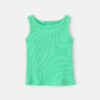 Girls Rib Tank Top - Green 4 Girls Rib Tank Top - Green