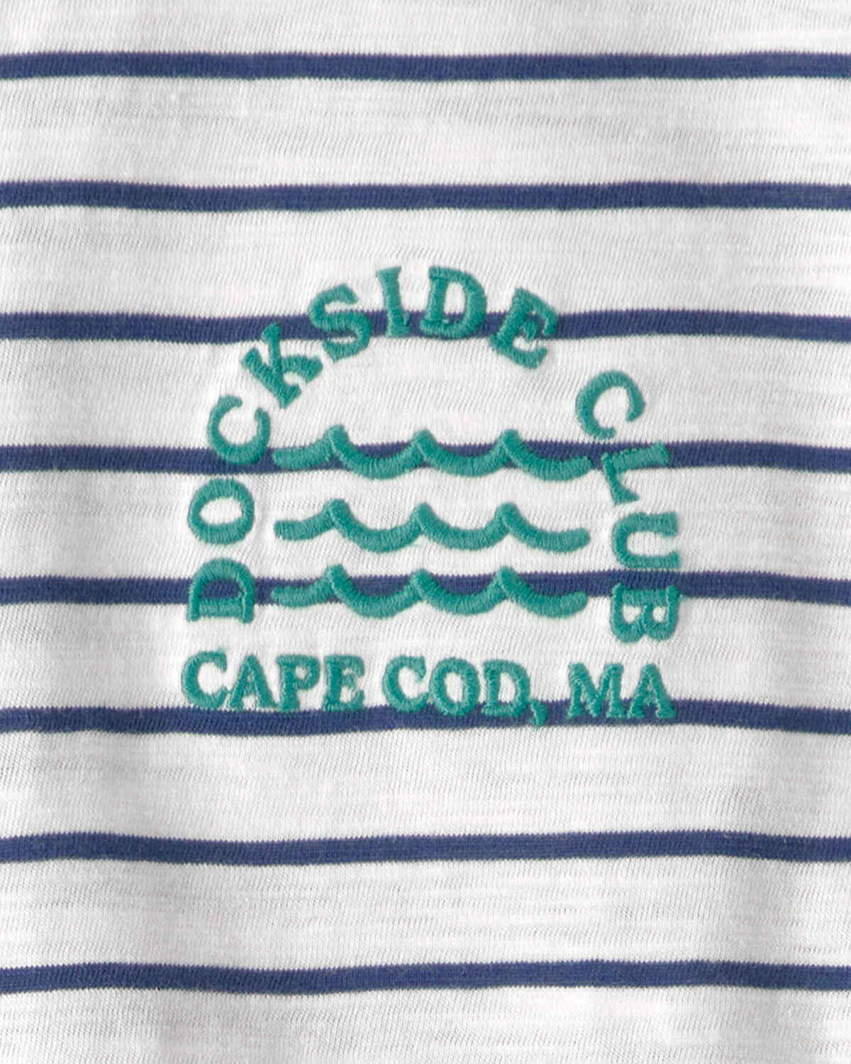Boys Nautical Striped Graphic Tee - Blue/Ivory 3 Boys Nautical Striped Graphic Tee - Blue/Ivory