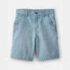 Boys Denim Utility Shorts - Light Wash 5 Boys Denim Utility Shorts - Light Wash