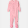 Toddler Girl Flamingo 100% Cotton Snug Fit 1-Piece Pajama - Pink 4 Toddler Girl Flamingo 100% Cotton Snug Fit 1-Piece Pajama - Pink