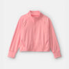 Girls Active Zip-Up Jacket - Pink