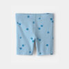 Toddler Girl Blueberry Bike Shorts - Blue