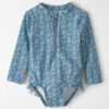 Baby Girl Recycled Rashguard Swimsuit in Bloom Lagoon 4 Baby Girl Recycled Rashguard Swimsuit in Bloom Lagoon