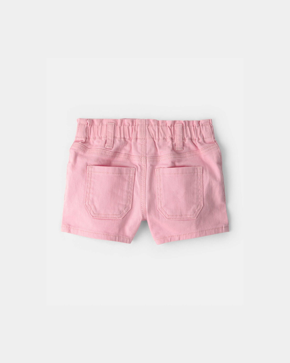Baby Girl Woven Shorts - Pink